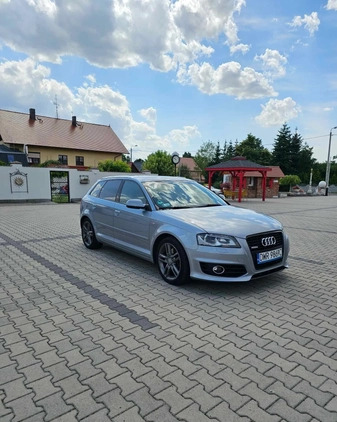 Audi A3 cena 33900 przebieg: 280000, rok produkcji 2011 z Siedliszcze małe 79